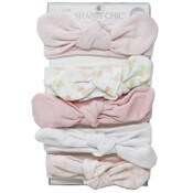Wholesale - 5pk Headband Set -Pink, White C/P 72, UPC: 195010108539